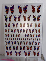 RARE Louis Butterfly Stickers - HALF WINGS