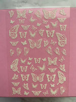 Majestic Butterflies - Glow in The Dark Sticker Sheet