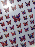 RARE Louis Butterfly Stickers - Inspired