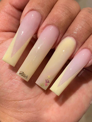 'BADDIE' Clear Nail Tips (C-Curve) - XXL LENGTH!