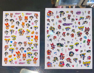 Powerpuff Girls  ‘All Grown Up’ Sticker Sheet