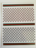 GUCCI Sticker Sheet