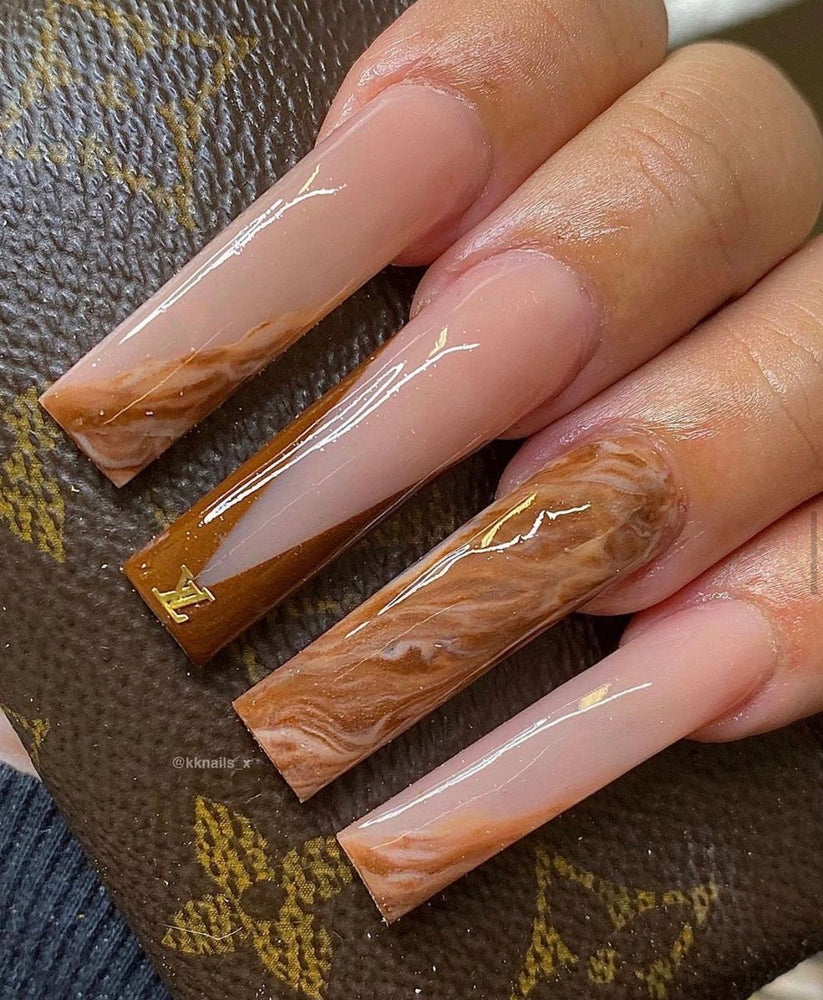 'BADDIE' Clear Nail Tips (C-Curve) - XXL LENGTH!